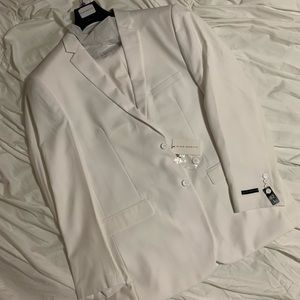 Pure White Alain Dupetit Suit